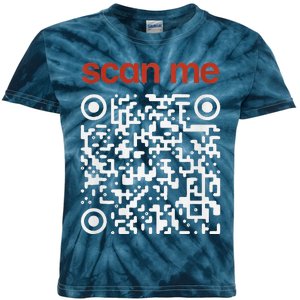 Funny Qr President Trump Dance Code Trump 4547 Kids Tie-Dye T-Shirt