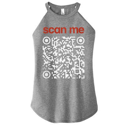 Funny Qr President Trump Dance Code Trump 4547 Women's Perfect Tri Rocker Tank