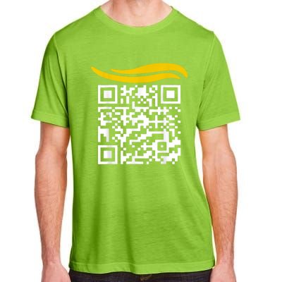 Funny Qr President Trump Dance Code Adult ChromaSoft Performance T-Shirt