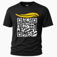 Funny Qr President Trump Dance Code Cooling Performance Crew T-Shirt