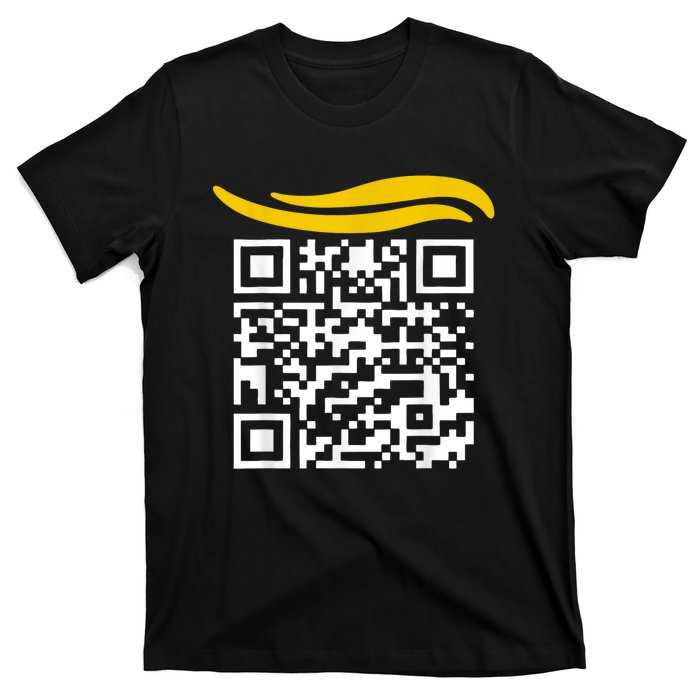 Funny Qr President Trump Dance Code T-Shirt