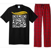 Funny Qr President Trump Dance Code Pajama Set