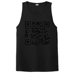 Funny Qr President Donald Trump Dancing Code PosiCharge Competitor Tank