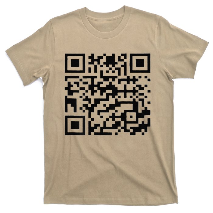 Funny Qr President Donald Trump Dancing Code T-Shirt