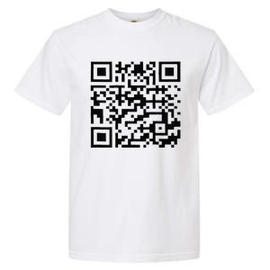 Funny Qr President Donald Trump Dancing Code Garment-Dyed Heavyweight T-Shirt