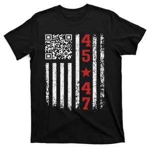 Funny Qr President Trump Dance Code T-Shirt