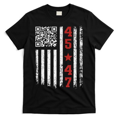 Funny Qr President Trump Dance Code T-Shirt
