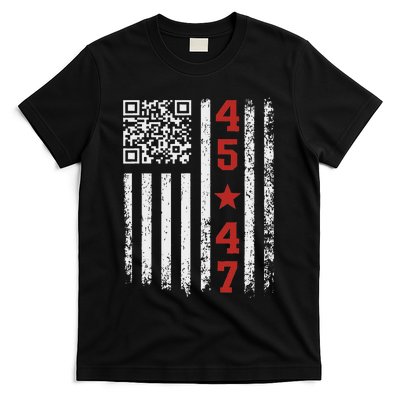 Funny Qr President Trump Dance Code T-Shirt