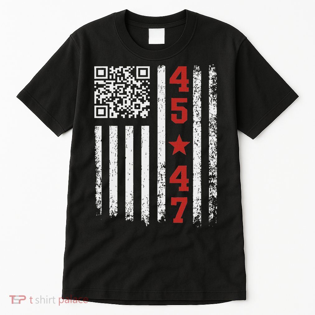 Funny Qr President Trump Dance Code Tall T-Shirt