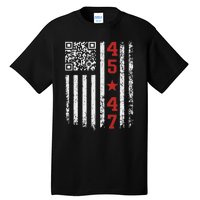 Funny Qr President Trump Dance Code Tall T-Shirt