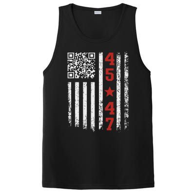 Funny Qr President Trump Dance Code PosiCharge Competitor Tank