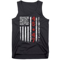 Funny Qr President Trump Dance Code Tank Top