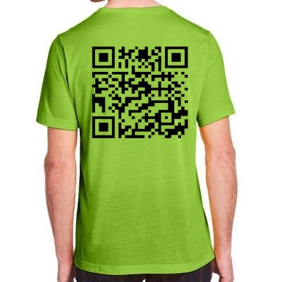 Funny Qr President Trump 45/47 Trump Dancing Code (Back) Adult ChromaSoft Performance T-Shirt