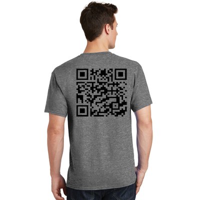 Funny Qr President Trump 45/47 Trump Dancing Code (Back) T-Shirt