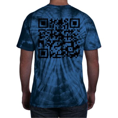 Funny Qr President Trump 45/47 Trump Dancing Code (Back) Tie-Dye T-Shirt