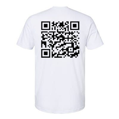 Funny Qr President Trump 45/47 Trump Dancing Code (Back) Softstyle CVC T-Shirt