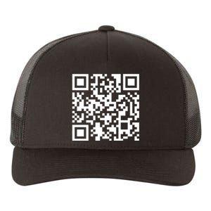 Funny Qr President Trump Dance Code Yupoong Adult 5-Panel Trucker Hat