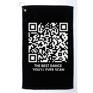 Funny Qr President Trump Dance Code 2 Side Platinum Collection Golf Towel