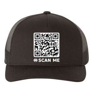 Funny Qr President Trump Dancing Code 4547 Yupoong Adult 5-Panel Trucker Hat