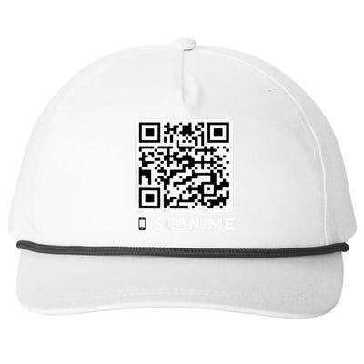 Funny Qr President Trump Dancing Code 4547 Snapback Five-Panel Rope Hat