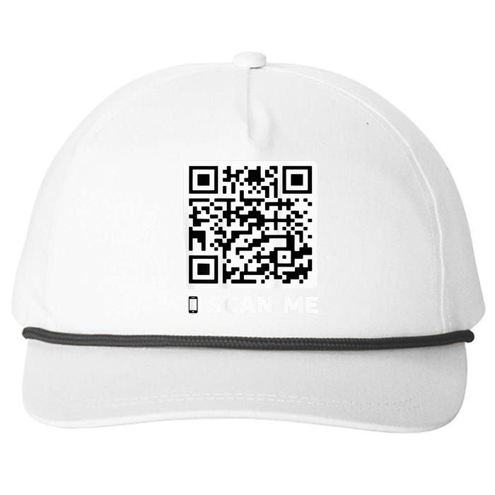 Funny Qr President Trump Dancing Code 4547 Snapback Five-Panel Rope Hat