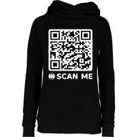 Funny Qr President Trump Dancing Code 4547 Womens Funnel Neck Pullover Hood