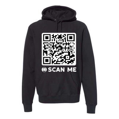 Funny Qr President Trump Dancing Code 4547 Premium Hoodie