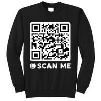 Funny Qr President Trump Dancing Code 4547 Tall Sweatshirt