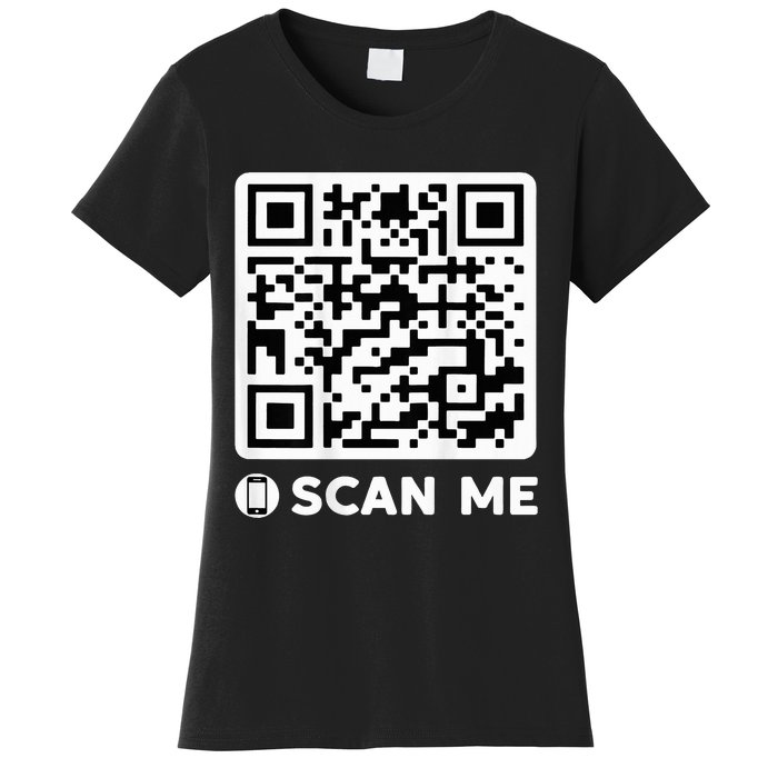 Funny Qr President Trump Dancing Code 4547 Women's T-Shirt