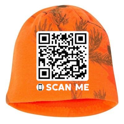 Funny Qr President Trump Dancing Code 4547 Kati - Camo Knit Beanie