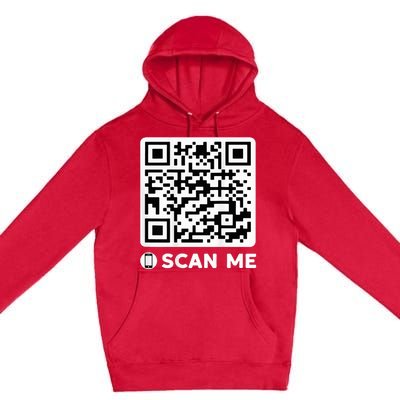 Funny Qr President Trump Dancing Code 4547 Premium Pullover Hoodie