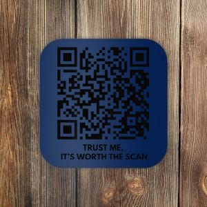 Funny Qr President Trump Dance Code Coaster