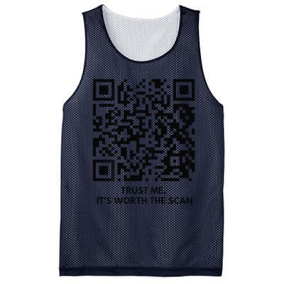 Funny Qr President Trump Dance Code Mesh Reversible Basketball Jersey Tank