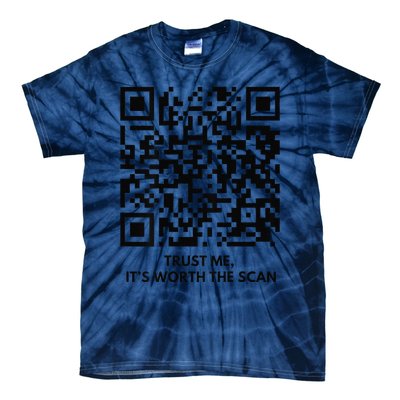 Funny Qr President Trump Dance Code Tie-Dye T-Shirt