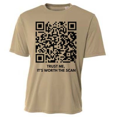 Funny Qr President Trump Dance Code Cooling Performance Crew T-Shirt