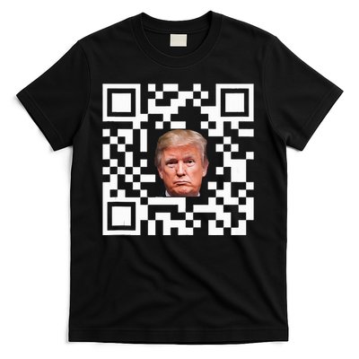 Funny Qr President Trump Dance Code T-Shirt