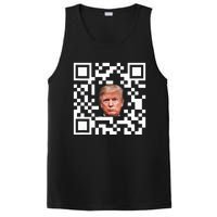 Funny Qr President Trump Dance Code PosiCharge Competitor Tank