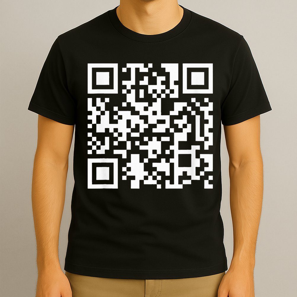 Funny Qr President Trump Dance Code T-Shirt