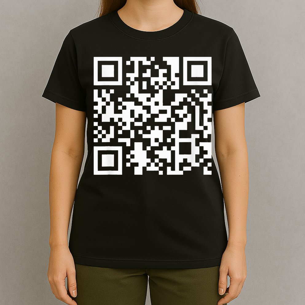 Funny Qr President Trump Dance Code T-Shirt