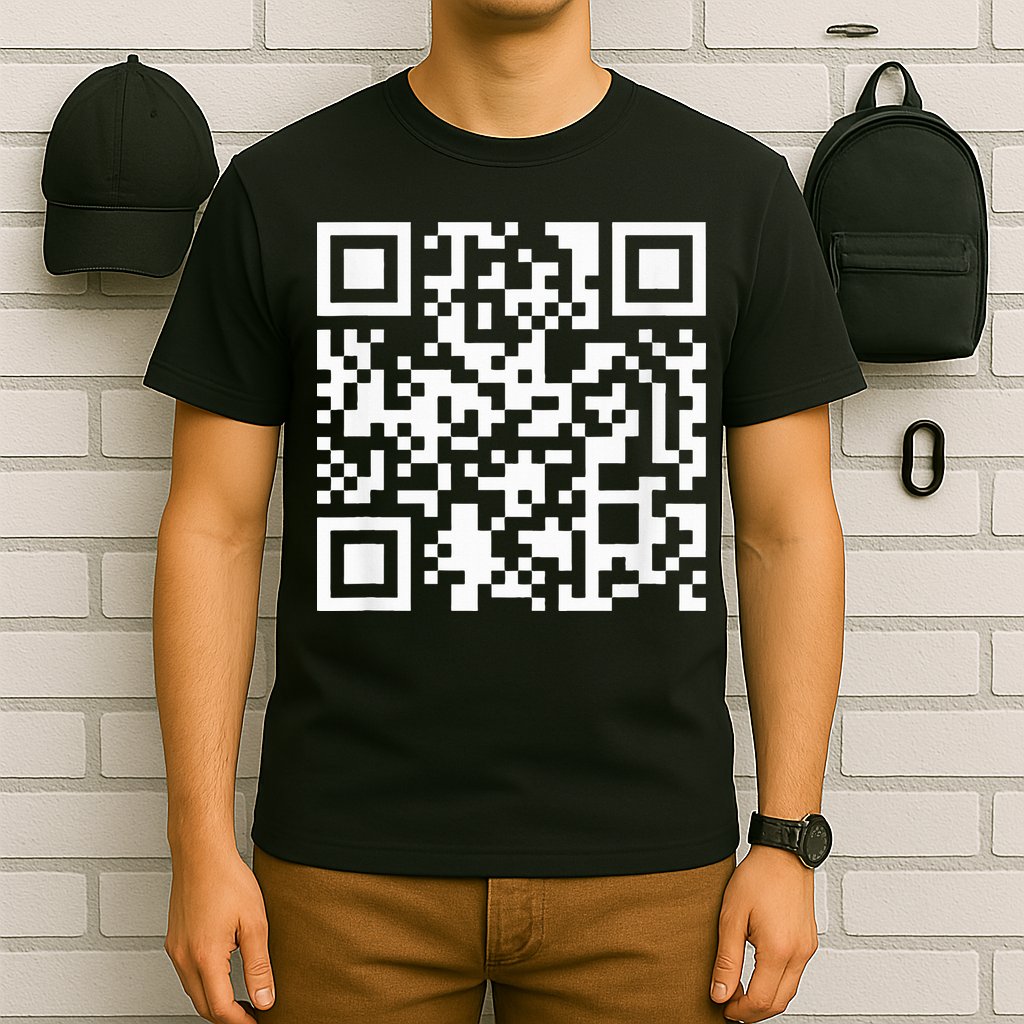 Funny Qr President Trump Dance Code T-Shirt