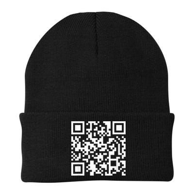 Funny Qr President Trump Dance Code Beanie