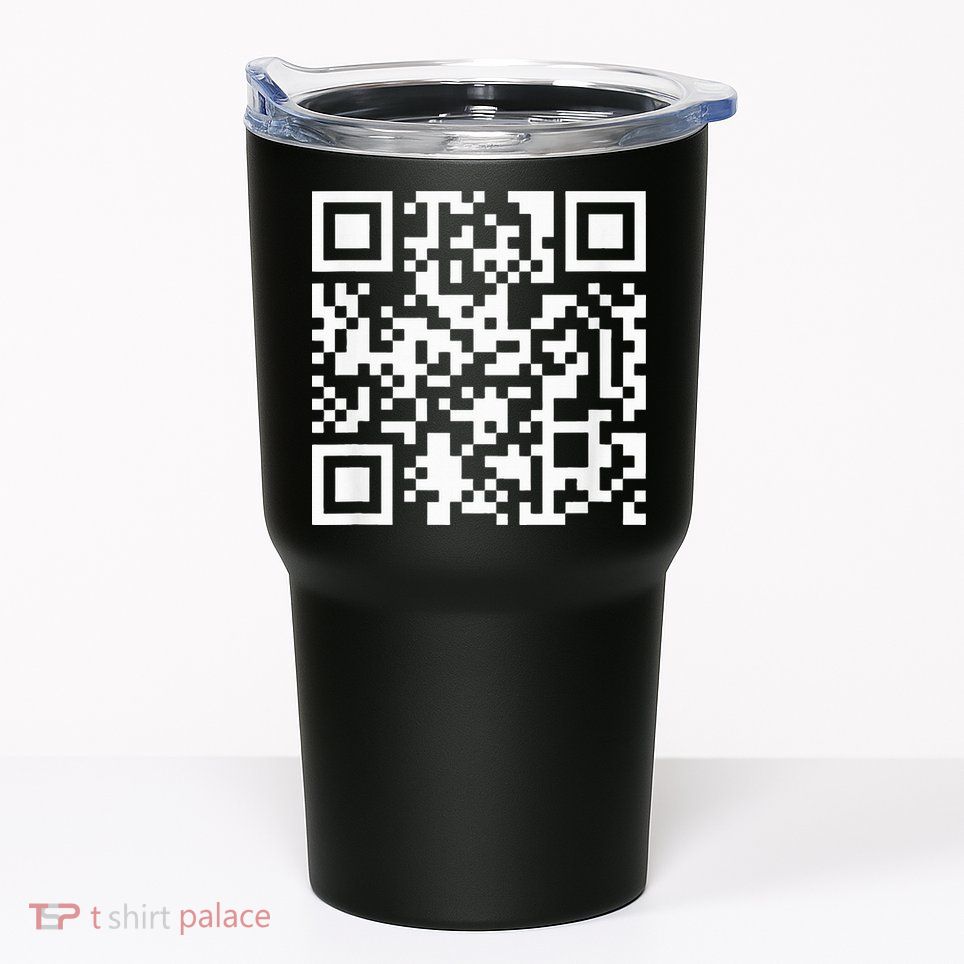 Funny Qr President Trump Dance Code Tumbler
