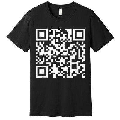 Funny Qr President Trump Dance Code Premium T-Shirt