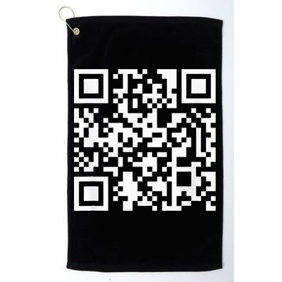 Funny Qr President Trump Dance Code Golf Towel