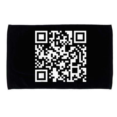 Funny Qr President Trump Dance Code Microfiber Hand Towel