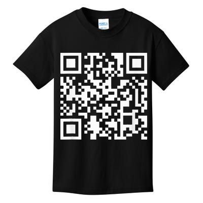 Funny Qr President Trump Dance Code Kids T-Shirt