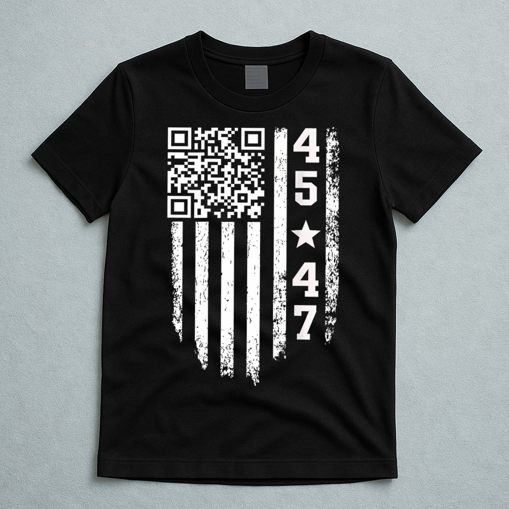 Funny Qr President Trump 4547 Trump Dancing Code T-Shirt