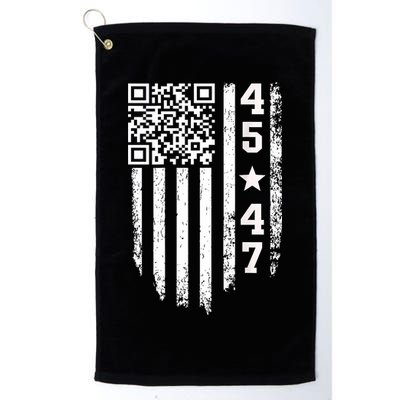 Funny Qr President Trump 4547 Trump Dancing Code Golf Towel