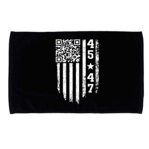 Funny Qr President Trump 4547 Trump Dancing Code Microfiber Hand Towel