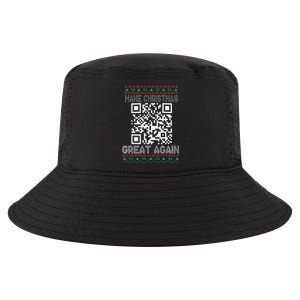 Funny Qr President Trump 4547 Dancing Dance Moves Maga Cool Comfort Performance Bucket Hat